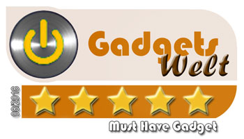 Logo der GadgesWelt Auszeichnung 5-Sterne